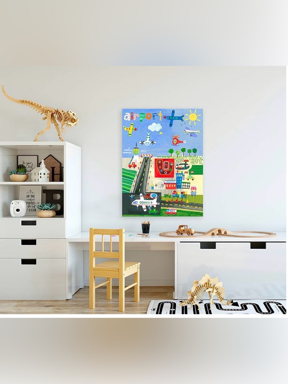 Oopsie Daisy/Jill McDonald Airport Canvas